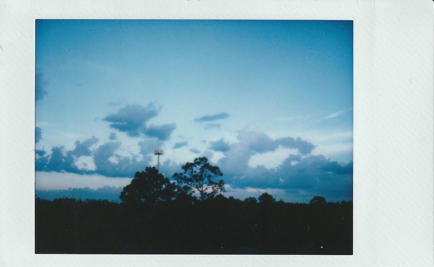 sunset from the hotel