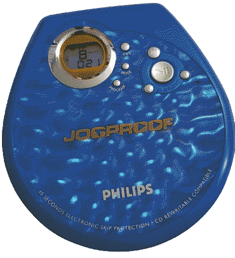 philips jogproof portable CD player