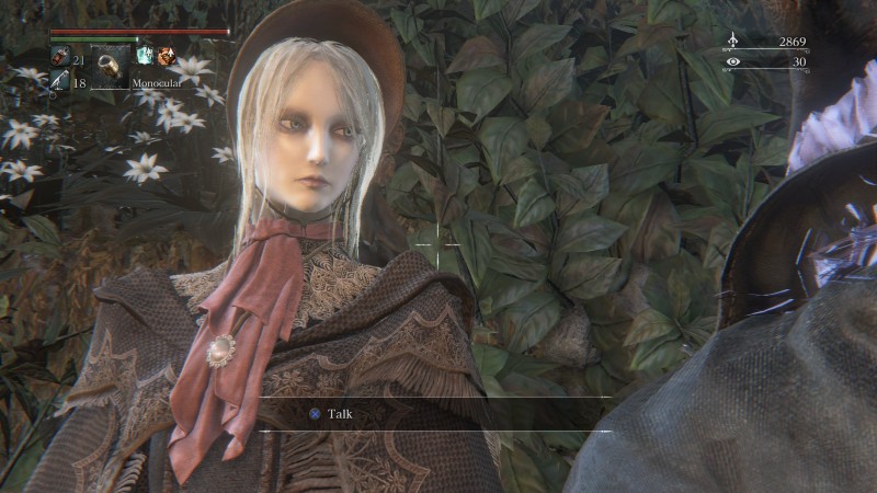 close up of the doll