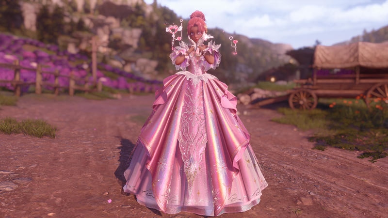 pink fairy dress